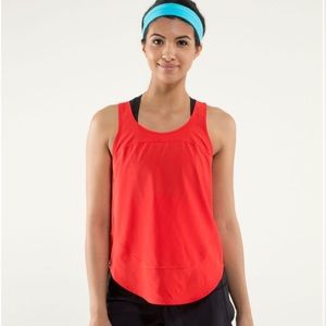 EUC Lululemon Run: Featherweight Singlet | size 6